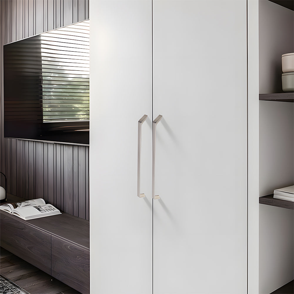 Comforsyco Angular Flat Bar Cabinet Handles and Drawer Pulls