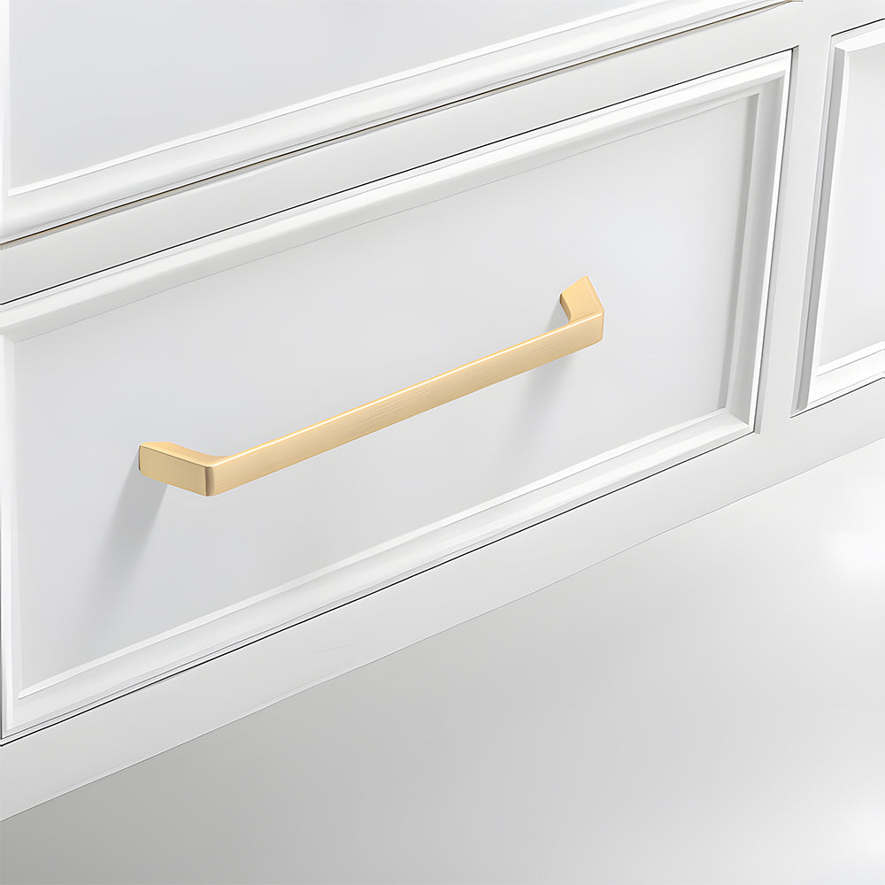 Comforsyco Angular Flat Bar Cabinet Handles and Drawer Pulls