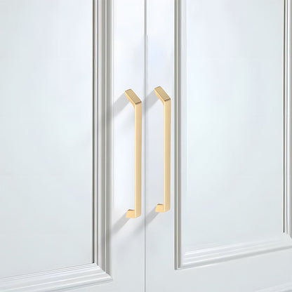 Comforsyco Angular Flat Bar Cabinet Handles and Drawer Pulls