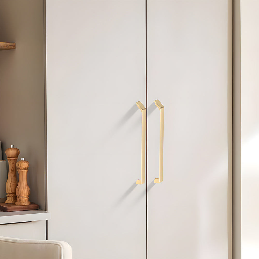 Comforsyco Angular Flat Bar Cabinet Handles and Drawer Pulls