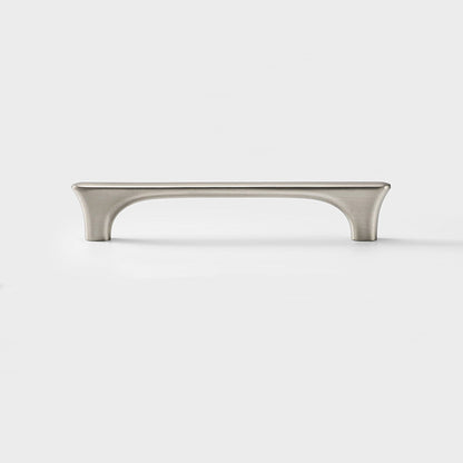 Comforsyco Arched Half Moon Cabinet Handles and Knobs, Zinc Alloy