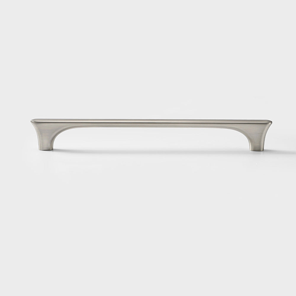 Comforsyco Arched Half Moon Cabinet Handles and Knobs, Zinc Alloy