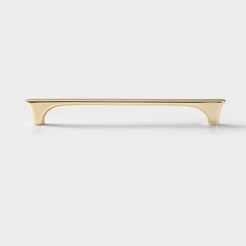 Comforsyco Arched Half Moon Cabinet Handles and Knobs, Zinc Alloy