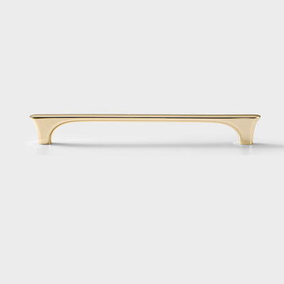Comforsyco Arched Half Moon Cabinet Handles and Knobs, Zinc Alloy