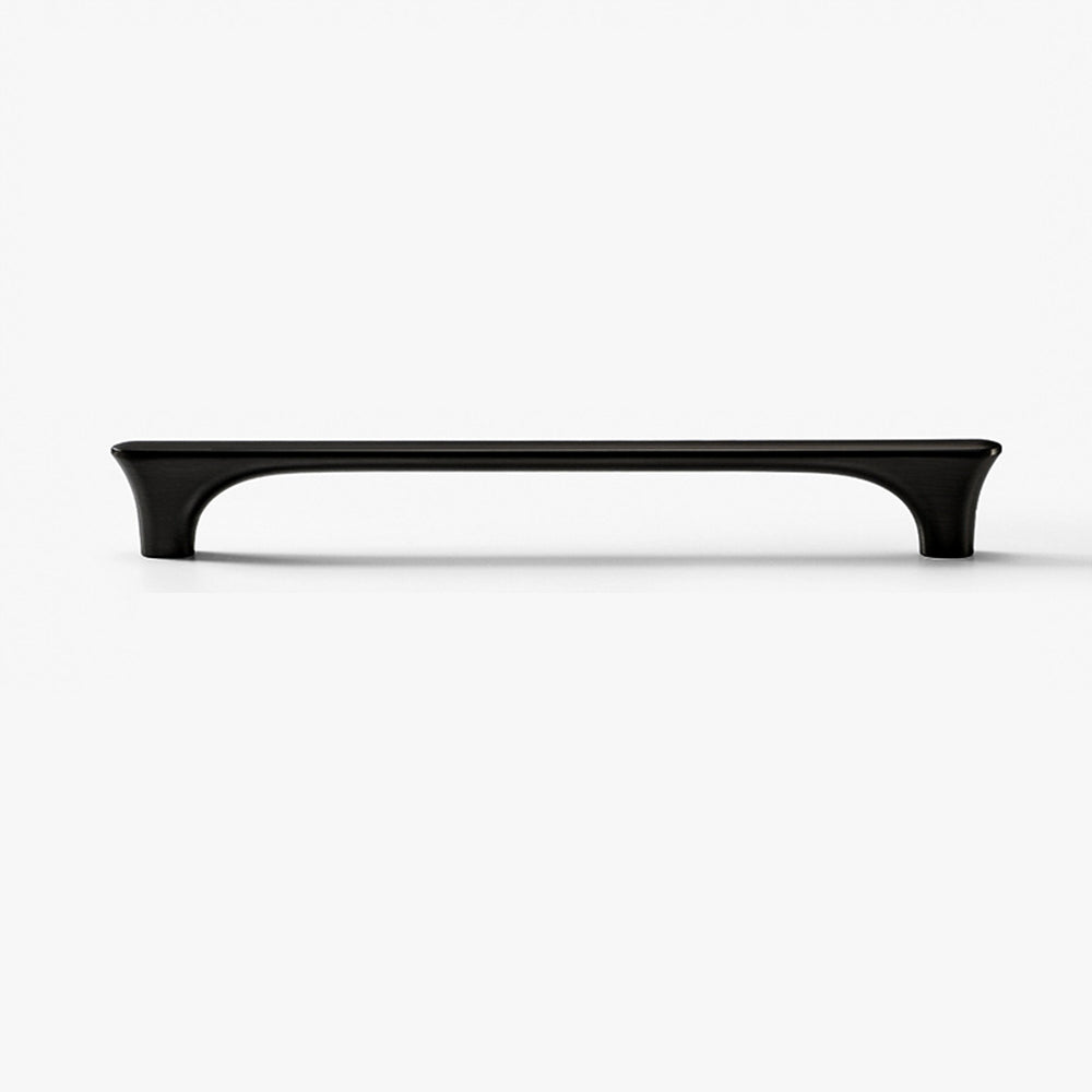 Comforsyco Arched Half Moon Cabinet Handles and Knobs, Zinc Alloy