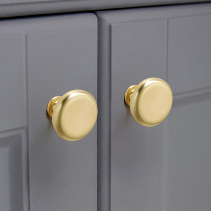 Comforsyco Arched Half Moon Cabinet Handles and Knobs, Zinc Alloy