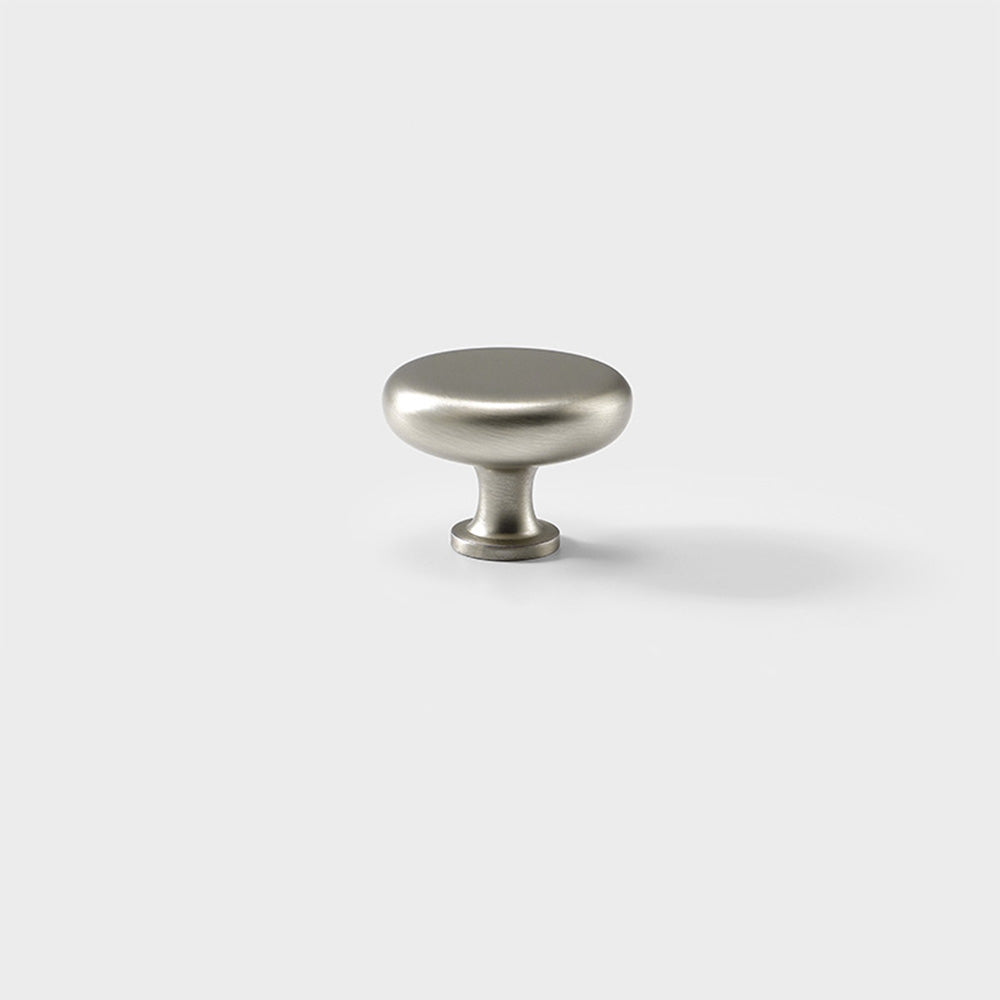 Comforsyco Arched Half Moon Cabinet Handles and Knobs, Zinc Alloy