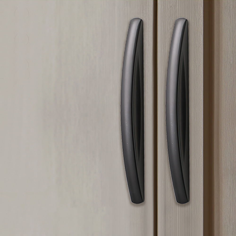 Comforsyco Arched Zinc Alloy Cabinet Handles and Drawer Pulls
