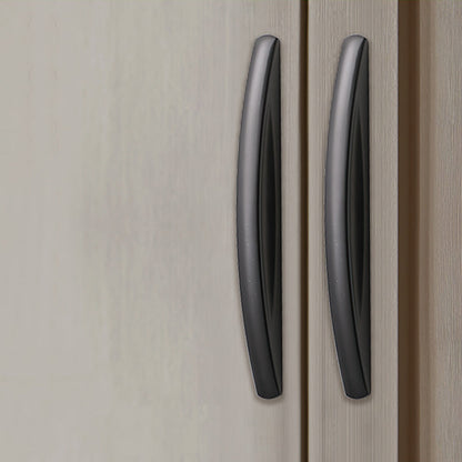 Comforsyco Arched Zinc Alloy Cabinet Handles and Drawer Pulls
