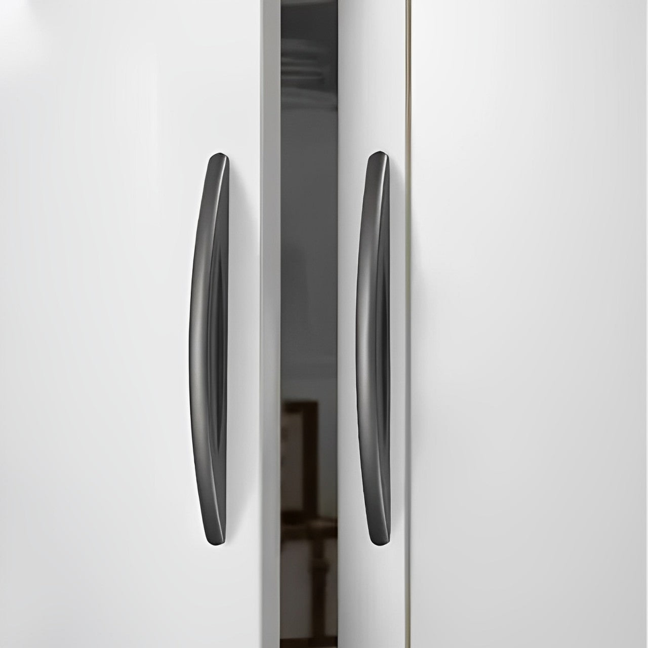 Comforsyco Arched Zinc Alloy Cabinet Handles and Drawer Pulls