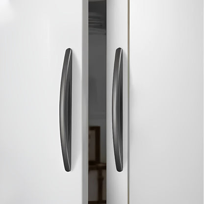 Comforsyco Arched Zinc Alloy Cabinet Handles and Drawer Pulls