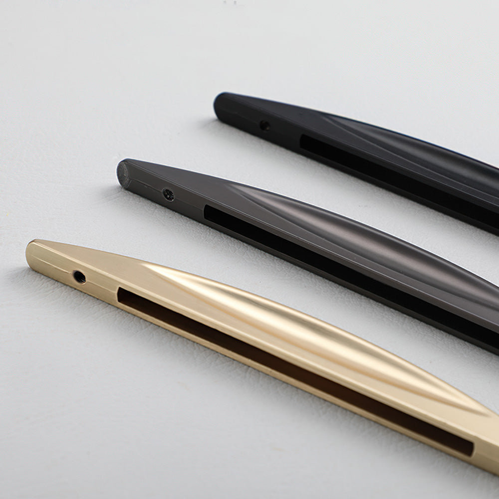 Comforsyco Arched Zinc Alloy Cabinet Handles and Drawer Pulls