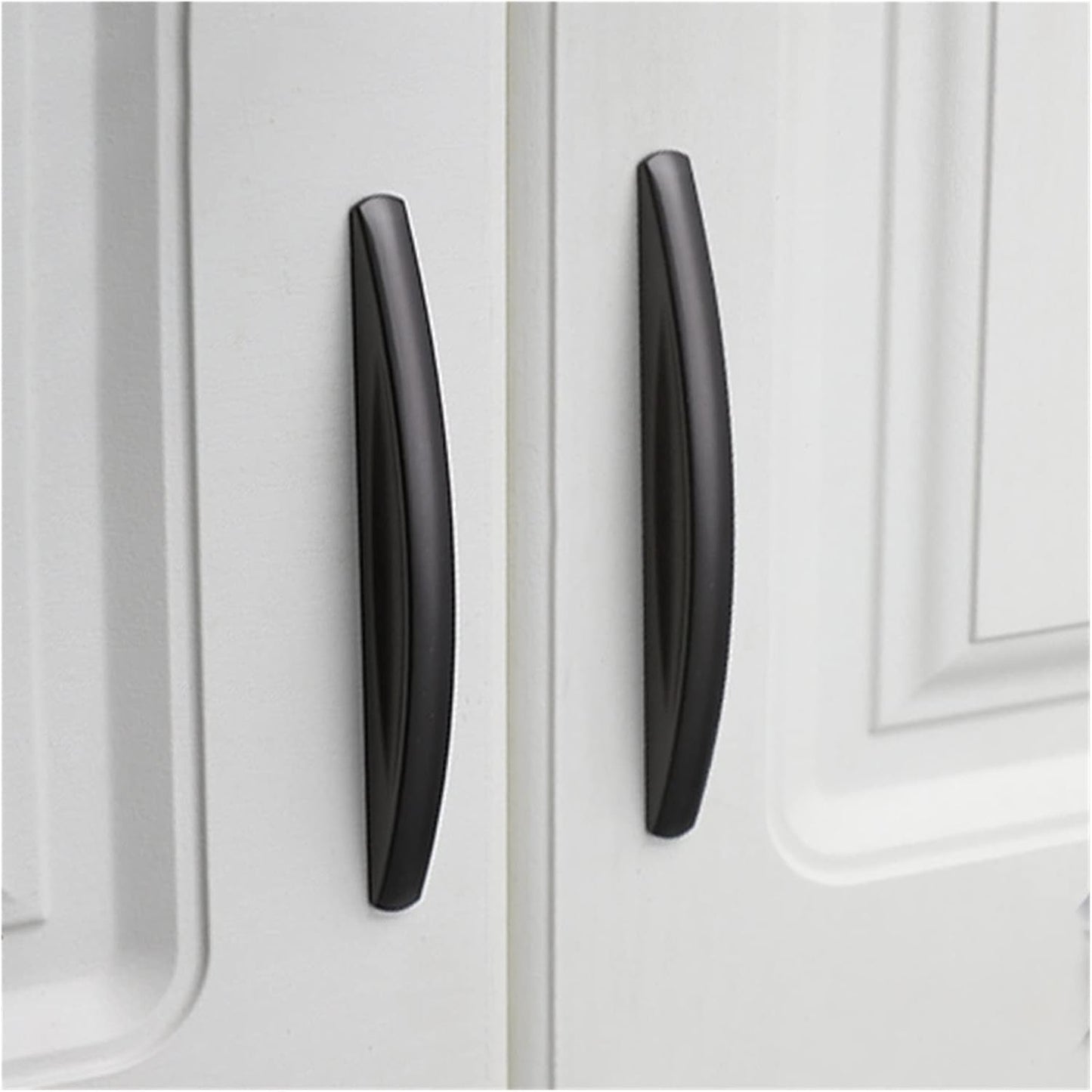 Comforsyco Arched Zinc Alloy Cabinet Handles and Drawer Pulls