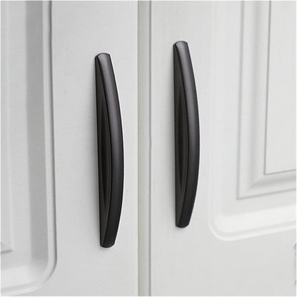 Comforsyco Arched Zinc Alloy Cabinet Handles and Drawer Pulls