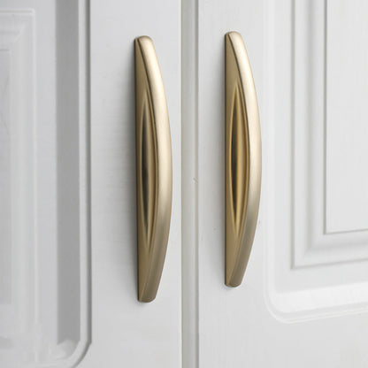 Comforsyco Arched Zinc Alloy Cabinet Handles and Drawer Pulls