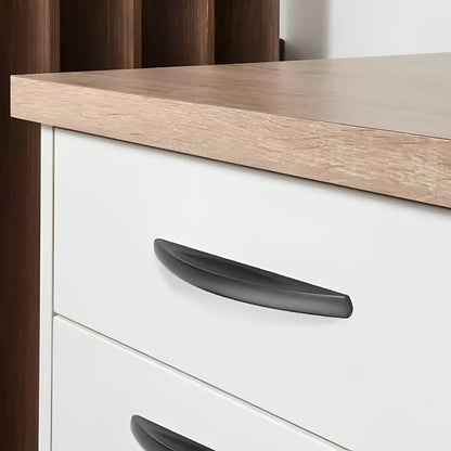Comforsyco Arched Zinc Alloy Cabinet Handles and Drawer Pulls