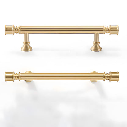 Cabinet hardware, presented in another view with its construction and finish visible