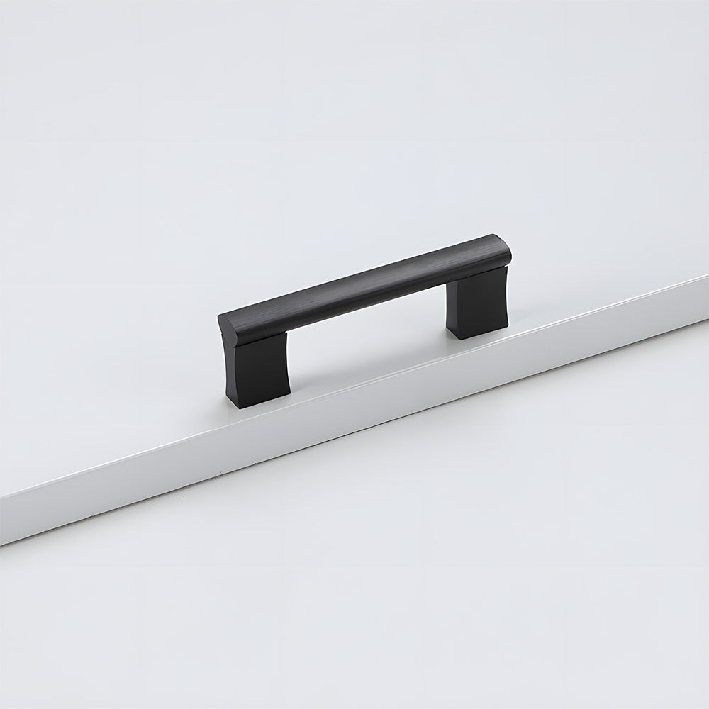 Comforsyco Black Round Bar Cabinet Pulls and Drawer Handles
