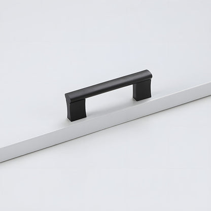 Comforsyco Black Round Bar Cabinet Pulls and Drawer Handles