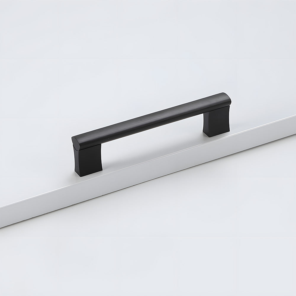 Comforsyco Black Round Bar Cabinet Pulls and Drawer Handles