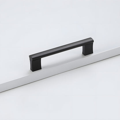 Comforsyco Black Round Bar Cabinet Pulls and Drawer Handles