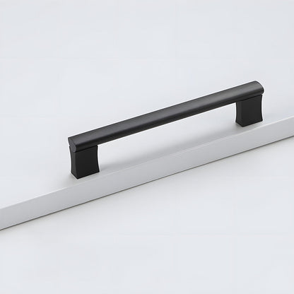 Comforsyco Black Round Bar Cabinet Pulls and Drawer Handles