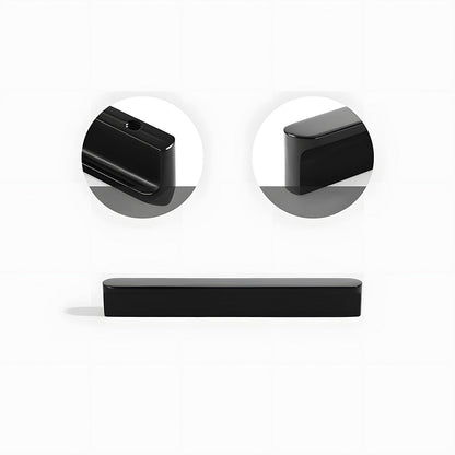 Comforsyco Black Square Bar Brass Cabinet Handles