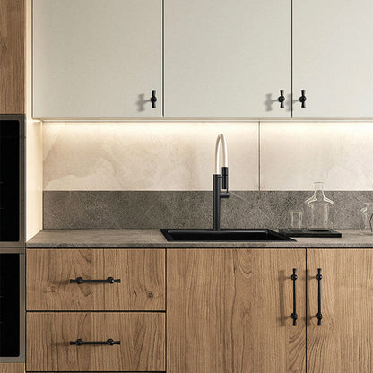 Comforsyco Brushed Brass Drawer Pulls for Cabinet