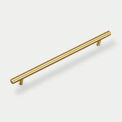 Comforsyco Brushed Brass Euro Style Cabinet Handles for Kitchen