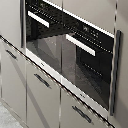 Comforsyco Brushed Flat Bar Cabinet Handles and Drawer Pulls