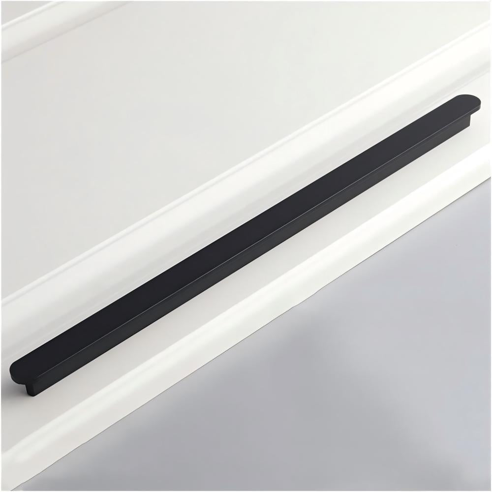 Comforsyco Brushed Flat Bar Cabinet Handles and Drawer Pulls