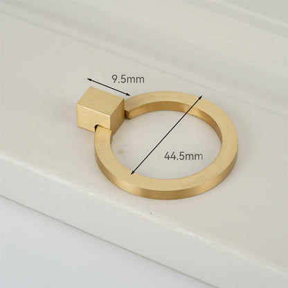 Comforsyco Brushed Gold Brass Cabinet Pulls and Knobs