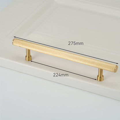 Comforsyco Brushed Gold Brass Cabinet Pulls and Knobs