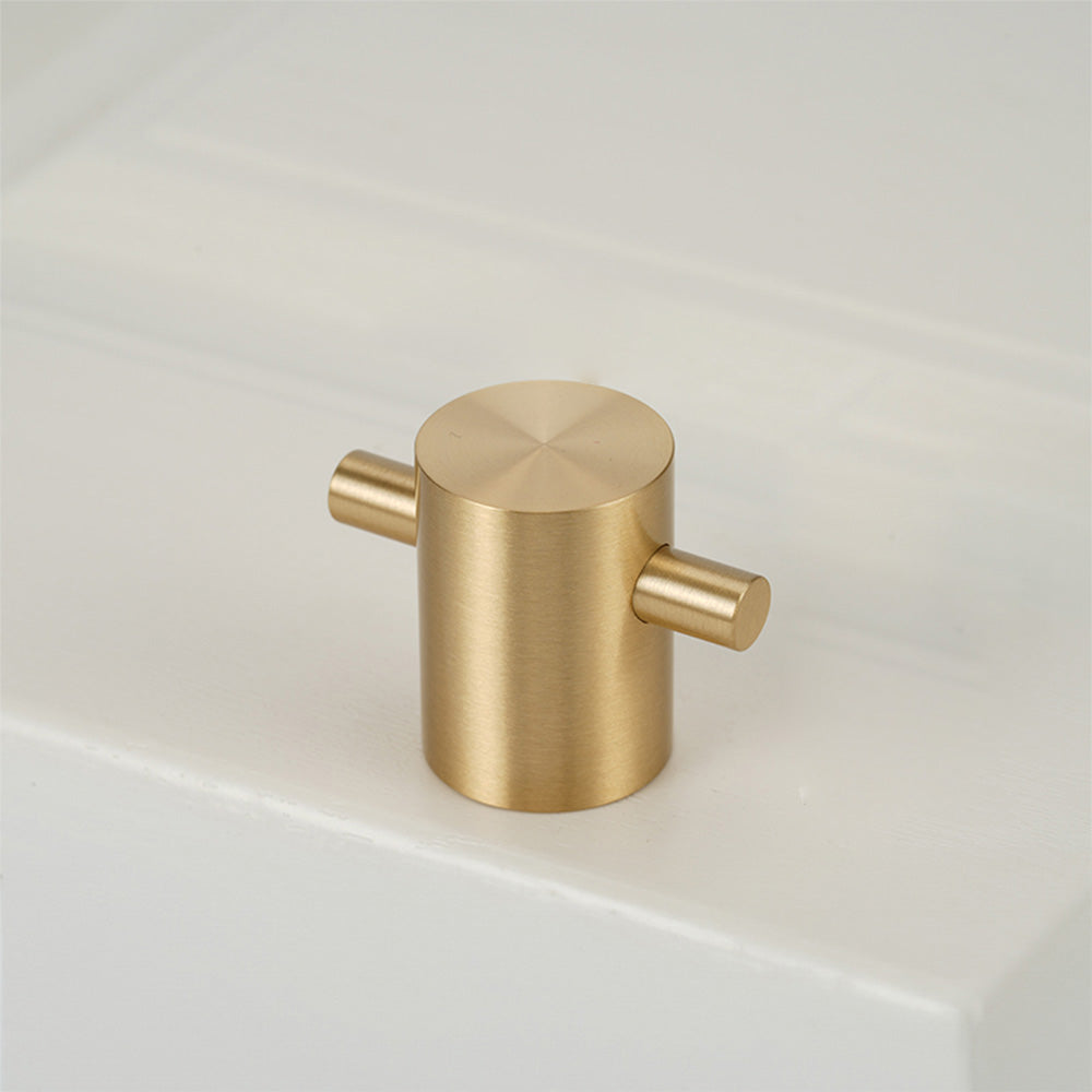 Comforsyco Brushed Gold Brass Cabinet Pulls and Knobs