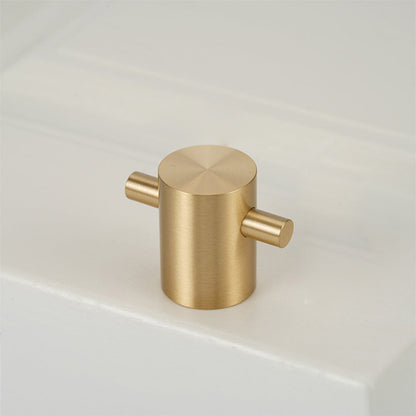 Comforsyco Brushed Gold Brass Cabinet Pulls and Knobs