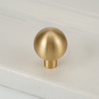 Comforsyco Brushed Gold Brass Cabinet Pulls and Knobs