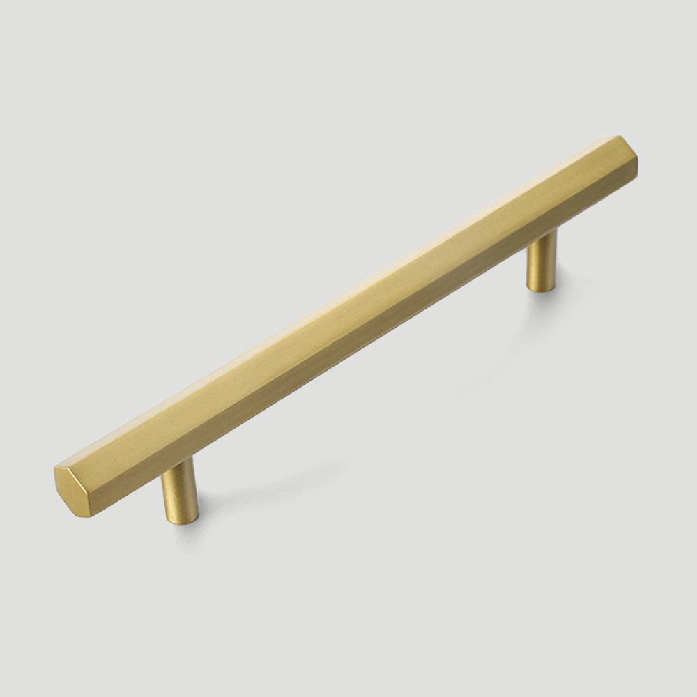 Comforsyco Brushed Gold Cabinet Bar Pull for Kitchen