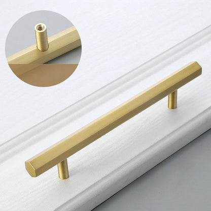 Comforsyco Brushed Gold Cabinet Bar Pull for Kitchen