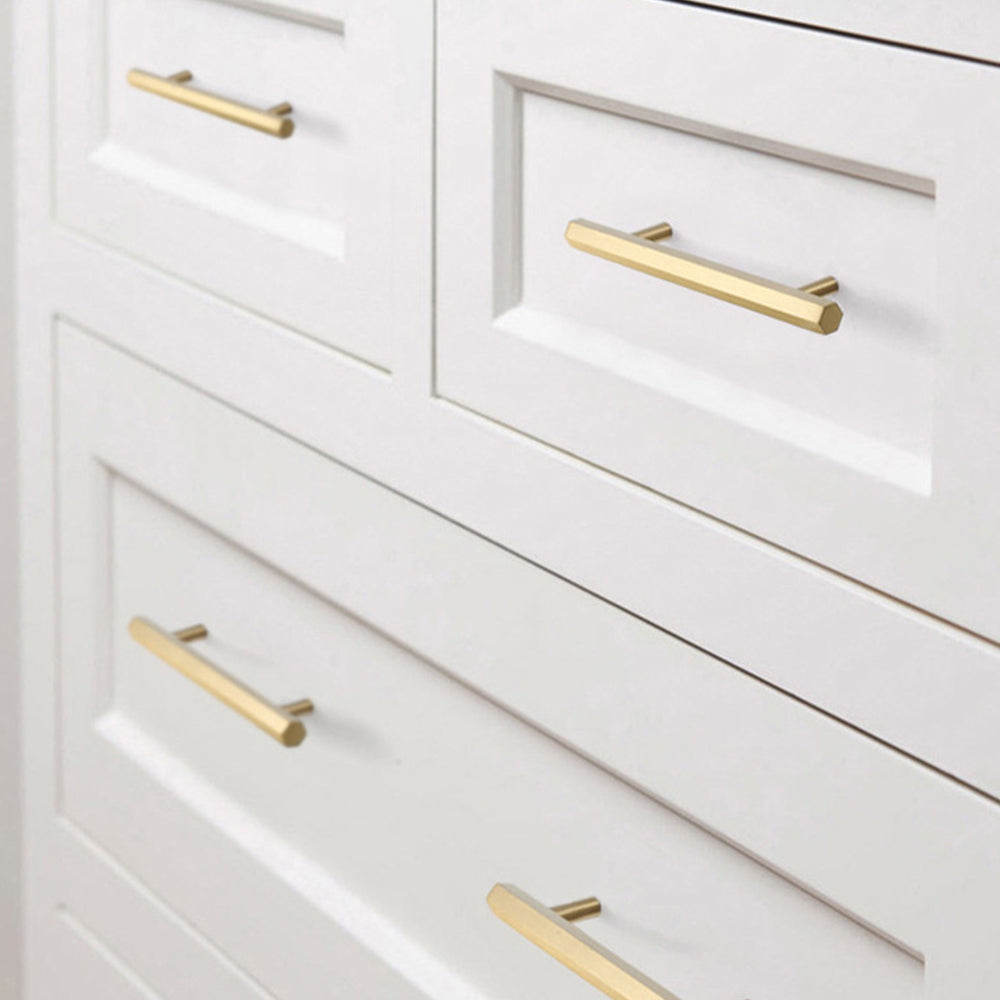 Comforsyco Brushed Gold Cabinet Bar Pull for Kitchen