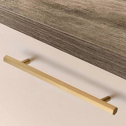 Comforsyco Brushed Gold Cabinet Bar Pull for Kitchen