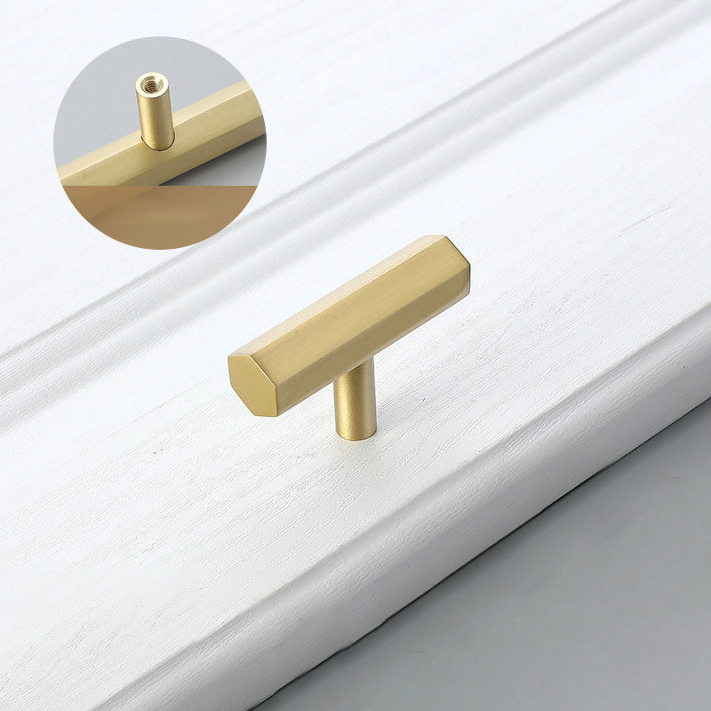 Comforsyco Brushed Gold Cabinet Bar Pull for Kitchen