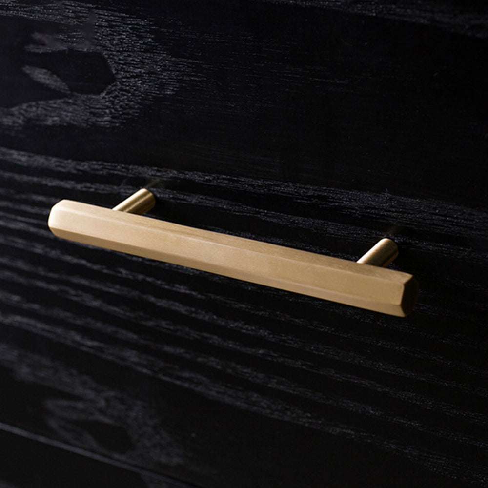 Comforsyco Brushed Gold Cabinet Bar Pull for Kitchen