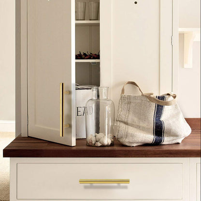 Comforsyco Brushed Gold Euro Style Cabinet Handles