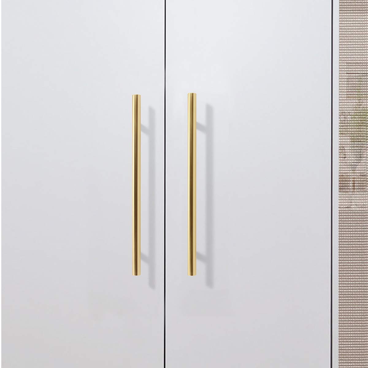 Comforsyco Brushed Gold Euro Style Cabinet Handles