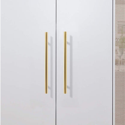 Comforsyco Brushed Gold Euro Style Cabinet Handles