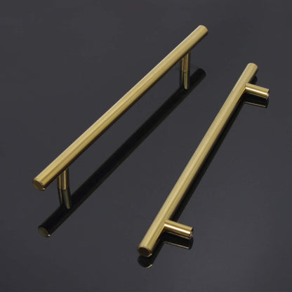 Comforsyco Brushed Gold Euro Style Cabinet Handles