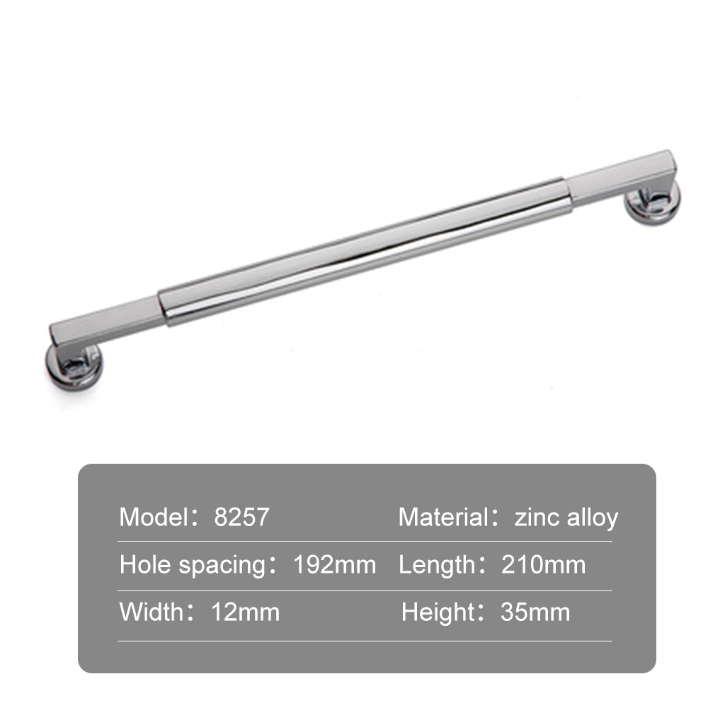 Comforsyco Brushed Satin Nickel Bar Cabinet Pulls