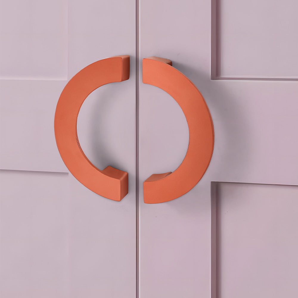 Comforsyco C-Shaped Recessed Drawer Pulls for Sliding Doors