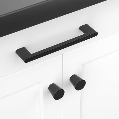 Comforsyco Cabinet Pulls Brushed Gold & Black Cabinet Pulls Kitchen Living Room Pulls