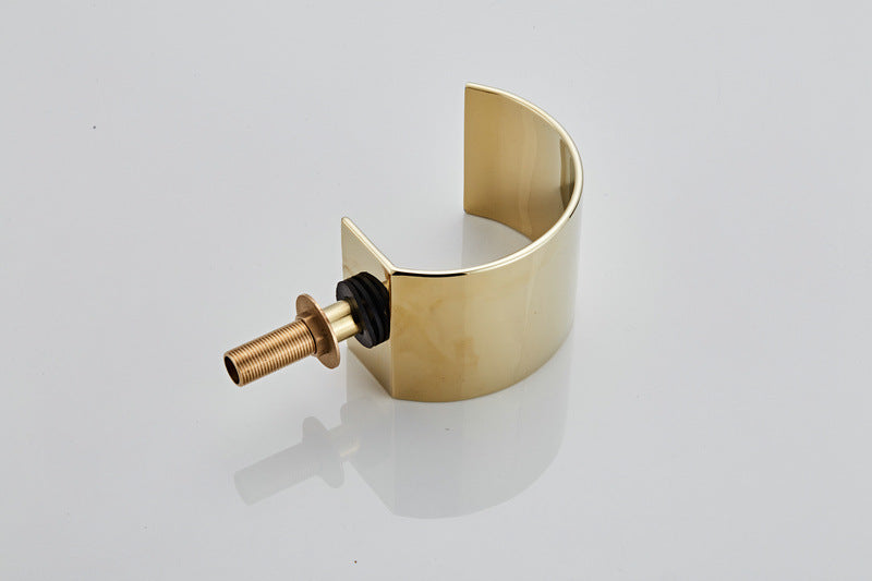 Cascelle 3-Hole Curved Waterfall Bathroom Sink Faucet With Dual Handles